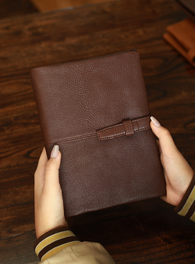 复刻版全新小面包山羊皮手账A5A6A7M5插扣款 brit house款法羊