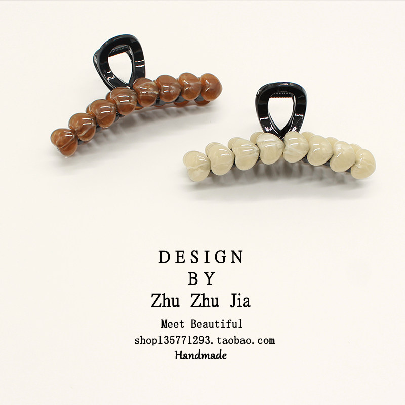 亚克力发量多发夹女大号气质夹子