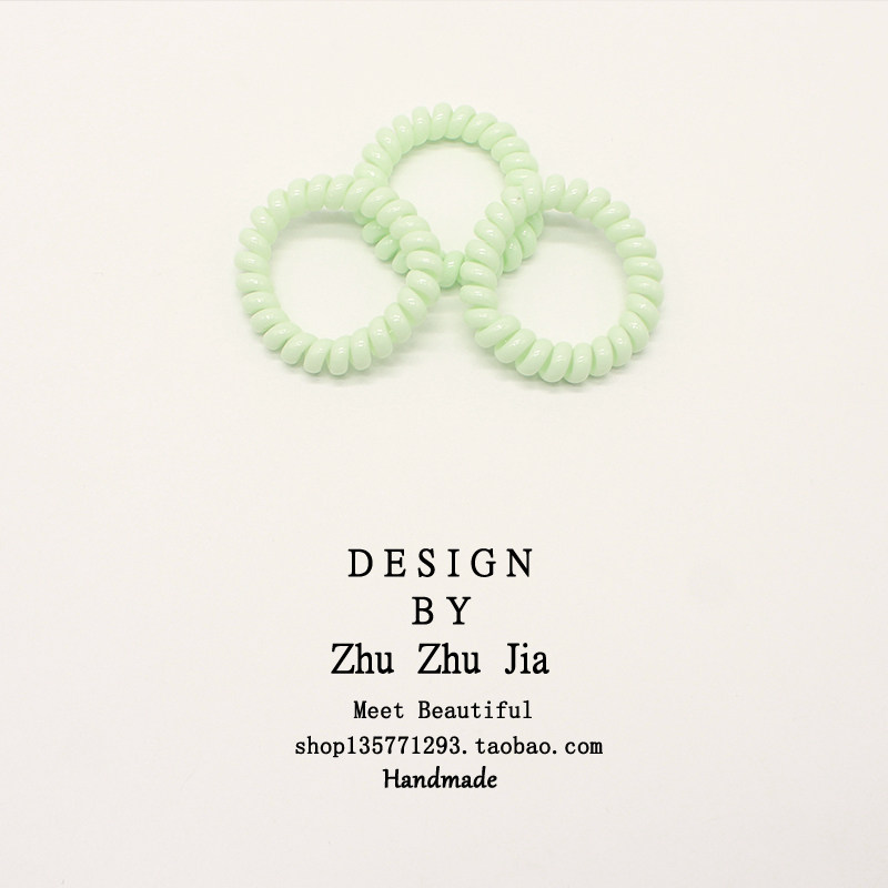 春款电话线发圈女韩国无痕头绳网红简约皮套扎头发马尾橡皮筋发绳,饰品/流行首饰/时尚饰品新,发饰,淘宝优惠券,粉丝福利购,淘宝优惠卷