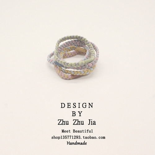 扎头发韩版森女系小皮筋