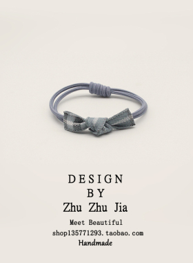 小清新风个性手工发绳橡皮筋马尾