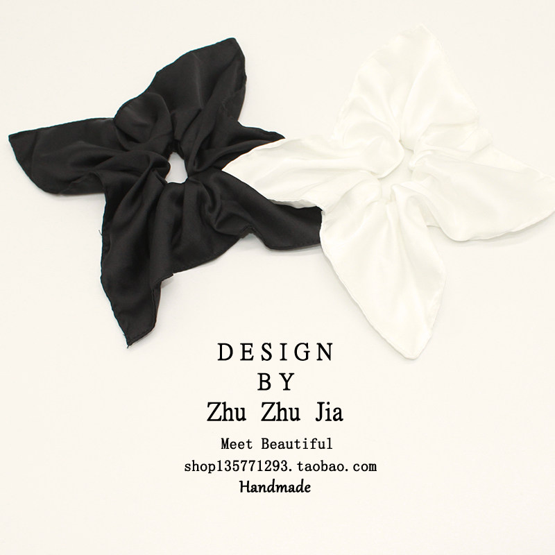 2025新款头绳双层缎面方巾风车发圈复古赫本风发饰头饰头绳大肠圈,饰品/流行首饰/时尚饰品新,发饰,淘宝优惠券,粉丝福利购,淘宝优惠卷