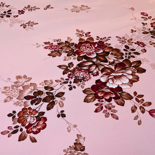 上海民光床单全棉磨毛印花被单1.8米床中式传统国民老式床单正品