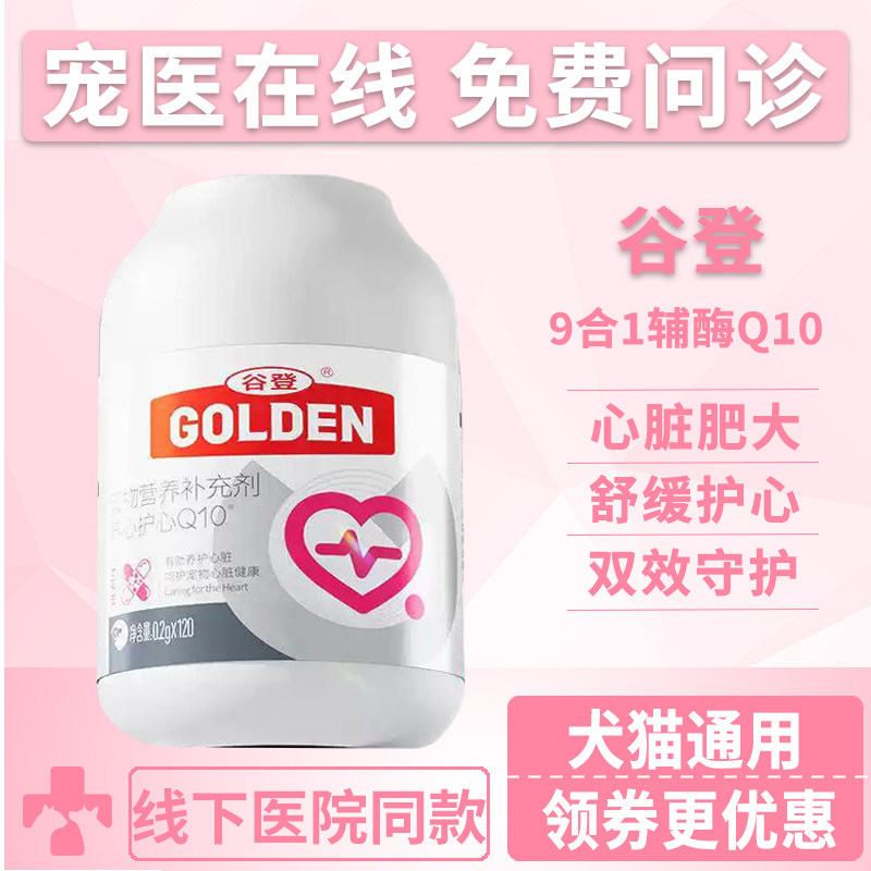 谷登Q10宠物高龄犬猫狗心脏血管