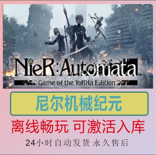 尼尔机械纪元豪华版 Steam离线正版游戏包更新PC电脑单机