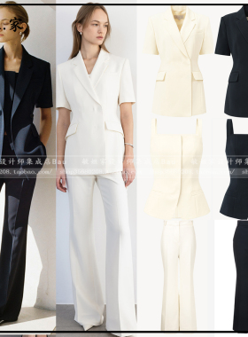 26春韩国设计师品牌BAU by Bride And You新4月短袖西装背心长裤