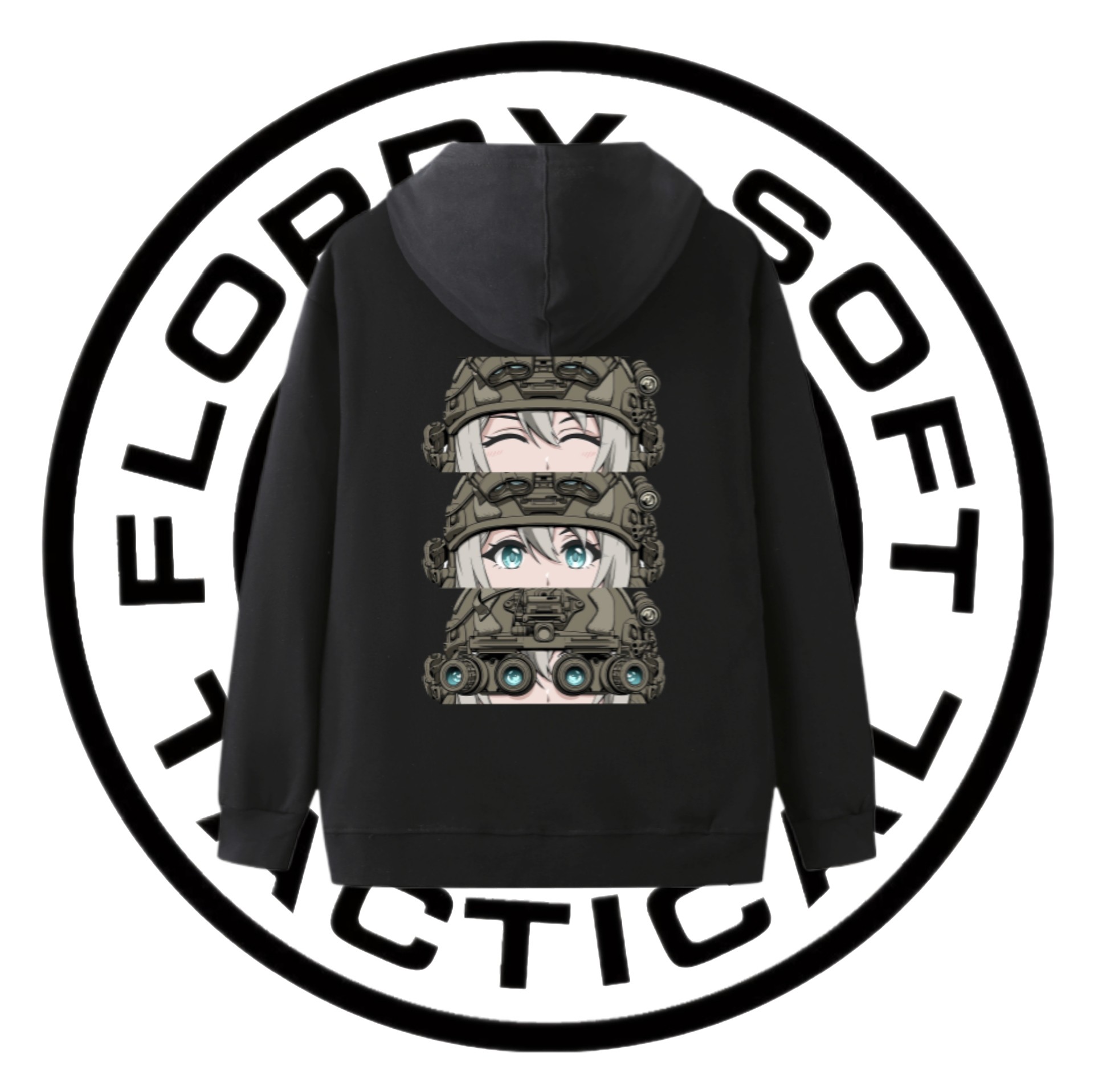 【软趴趴战术】WHITEPHOSPHOR “Eyes On”连帽卫衣