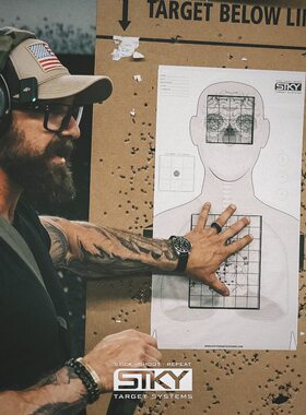 【软趴趴复刻】STKY TargetSystems OG版本 GBRS同款训练靶纸