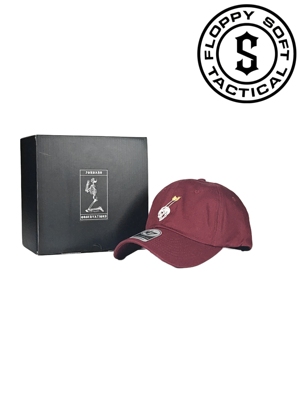 Forward Observations x Teamroom Design 联名 酒红色软顶老爹帽