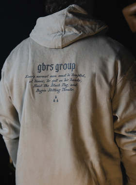 【软趴趴战术】GBRS GROUP TEMPTED AT TIMES重磅秋冬款连帽卫衣