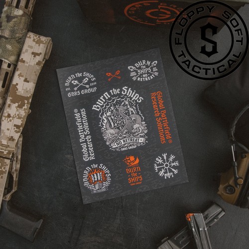 【软趴趴复刻】GBRS GROUP BURN THE SHIPS STICKER SHEET贴纸