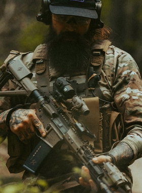 【软趴趴精制】复刻 QILOxSC.IRREGULARS Multicam Pocket长袖T恤