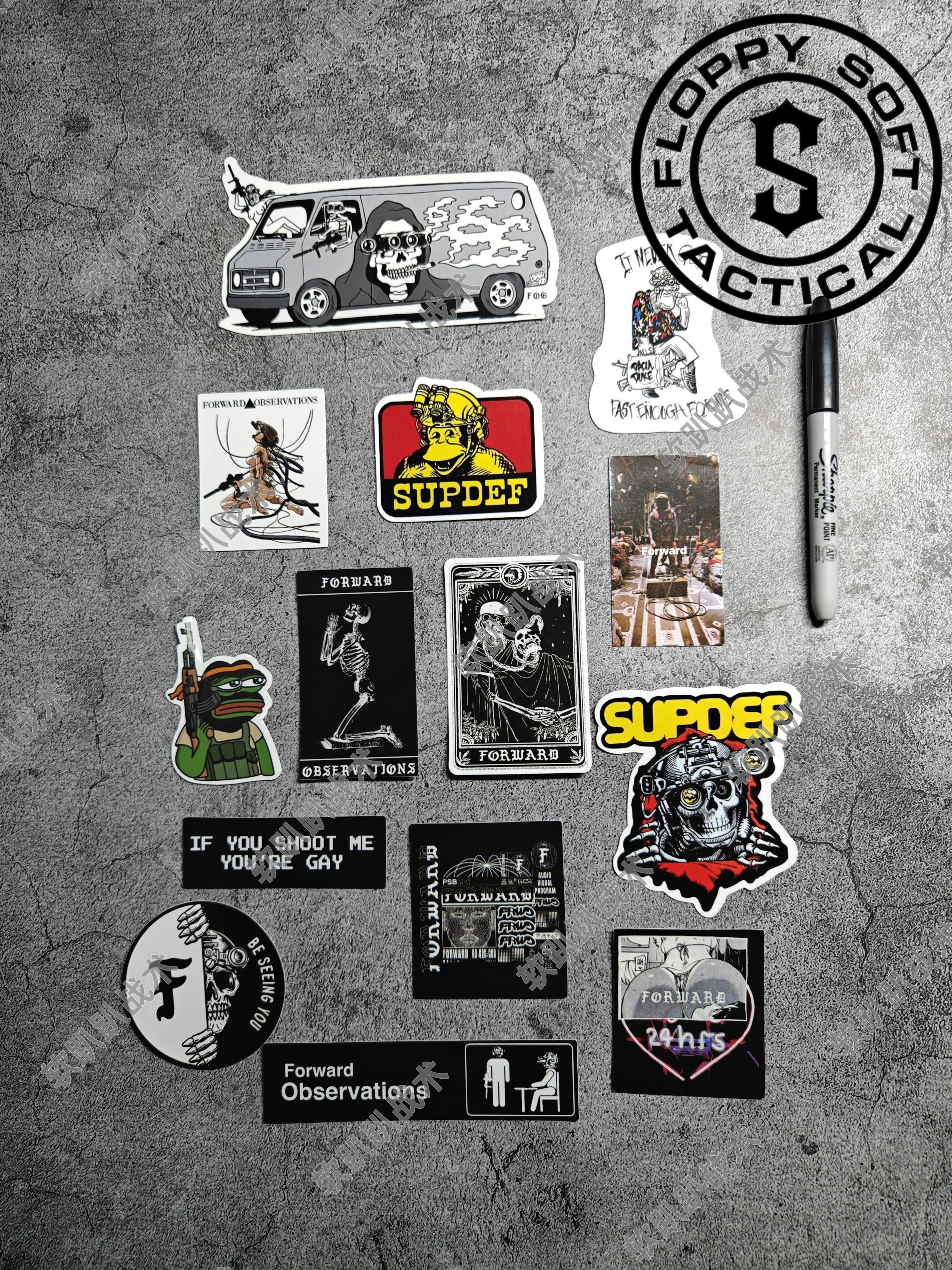 Forward Observations Group Sticker Pack A 前线观察团贴纸包A