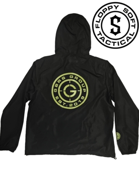 GBRS Instructor 22'  黑色 半拉链防风透气超薄防晒皮肤风衣外套