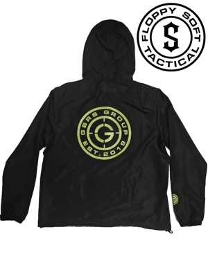 GBRS Instructor 22'  黑色 半拉链防风透气超薄防晒皮肤风衣外套