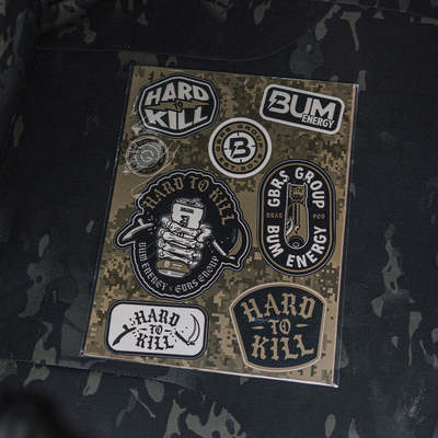 【软趴趴复刻】GBRS Group x BUM Energy 贴纸