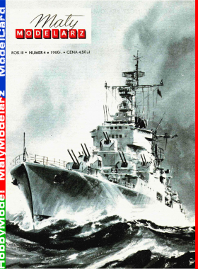 Maly Modelarz 1960-04 - Przeciwlotniczy krazownik De Grasse