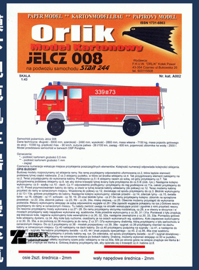 Orlik A002 - Jelcz 008 strar 244