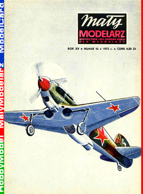 Maly Modelarz 1972-10 - Samolot mysliwski LaGG-3