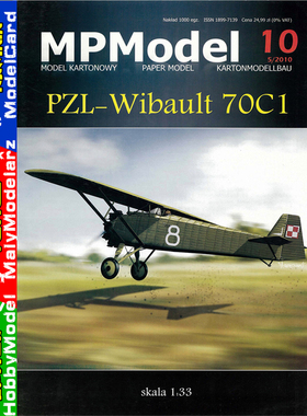 MPModel 10 - PZL-Wibault 70C1