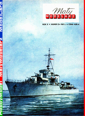 Maly Modelarz 1967-02 - Niszczyciel Burza