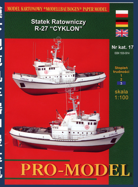 Pro Model 017 - Statek Ratowniczy R-27 Cyklon