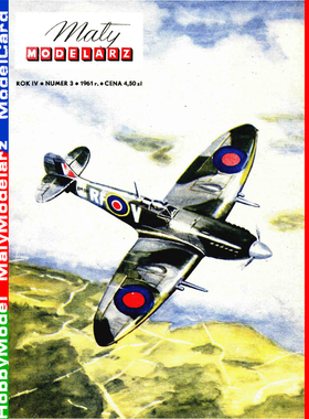 Maly Modelarz 1961-03 - Samolot mysliwski Spitfire