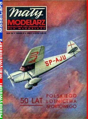 Maly Modelarz 1969-08 - Samolot turystyczny RWD-5bis