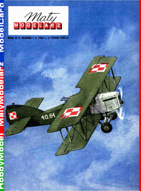 Maly Modelarz 1967-01 - Samolot historyczny Potez-XV A2