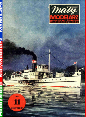 Maly Modelarz 1975-11 - Statek rzeczny Krakus