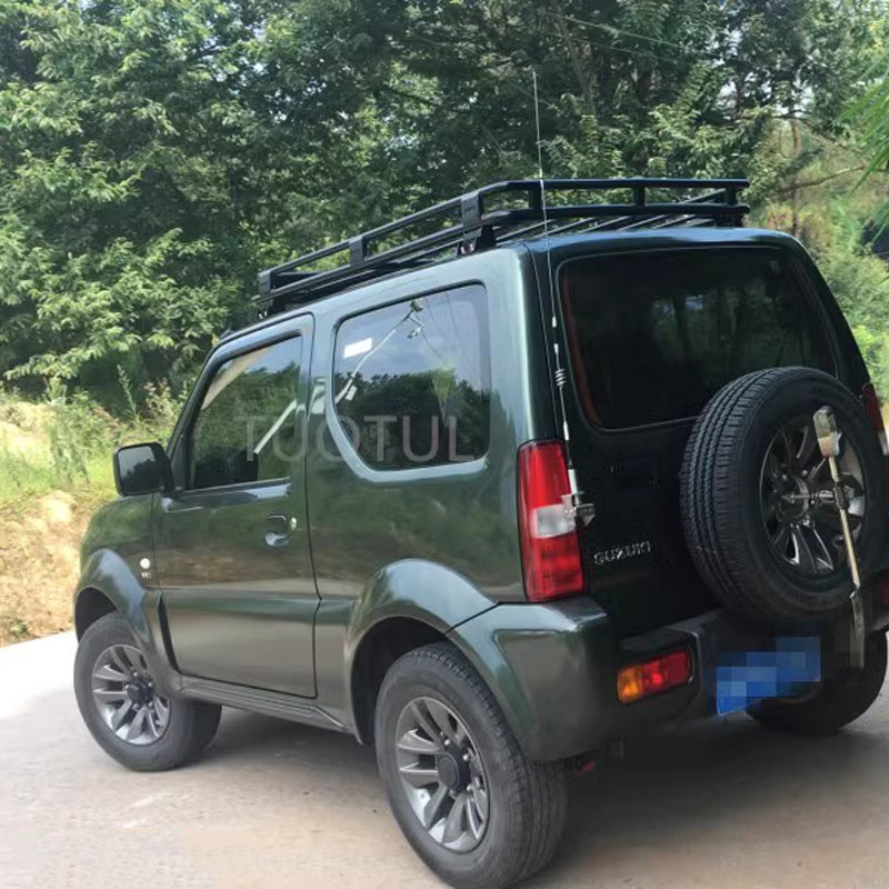 스즈키 지미 특수 수정 자동차 라디오 휴대용 라디오 안테나 스테인레스 스틸 도난 방지 브래킷 카드 클립 가장자리