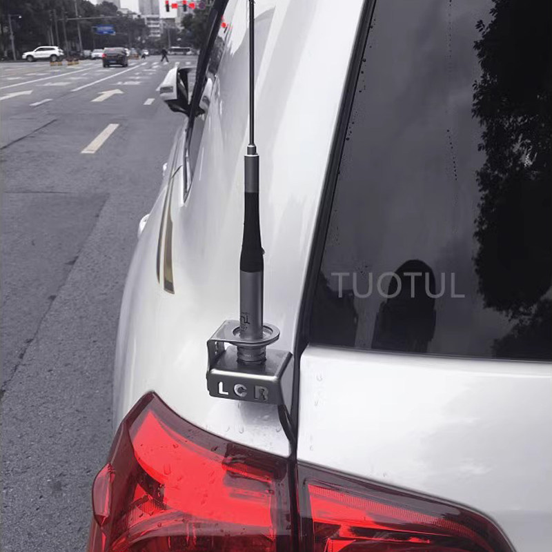 TOYOTA LAND CRUISER LC200 LAND CRUISER에 적합 수정된 전기 핸드 스테이션 무전기 안테나 손상 방지 도난 방지 브래킷