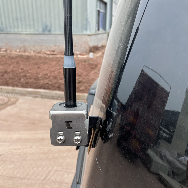 랜드로버 디스커버리 4 전용 자동차 라디오 핸드헬드 라디오 안테나 도난 방지 브래킷 카드 엣지 클립 엣지 높이 제한 폴 지원