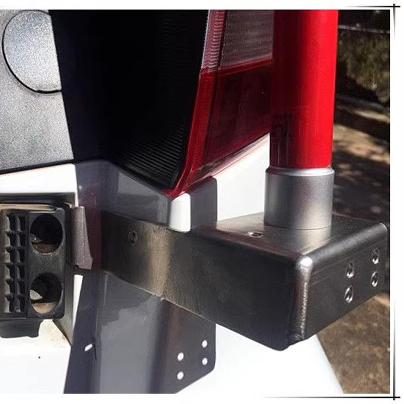 만리장성에 적합 HAVAL H2H2S 수정된 특수 비파괴 스테인레스 스틸 자동차 라디오 휴대용 도난 방지 안테나 브래킷