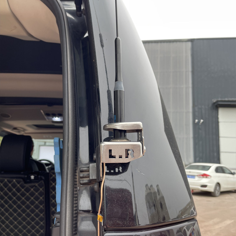 랜드로버 디스커버리 4 전용 자동차 라디오 핸드헬드 라디오 안테나 도난 방지 브래킷 카드 엣지 클립 엣지 높이 제한 폴 지원