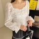 蕾丝上衣衬衫 广州APM YOOMINI春秋长袖
