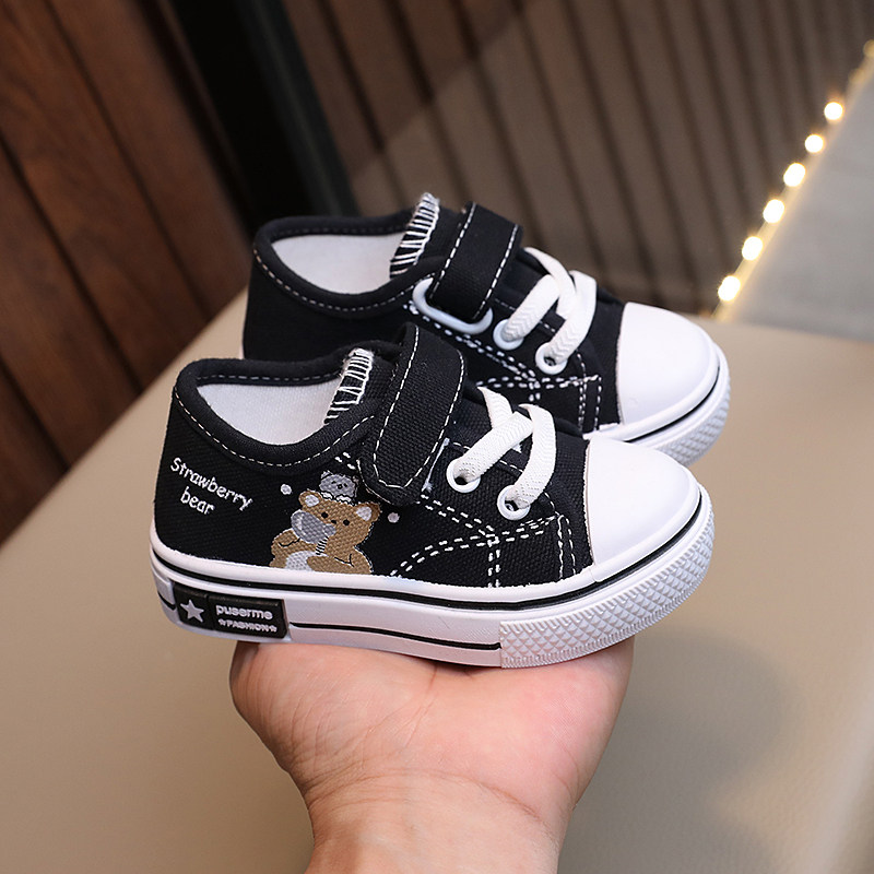 儿童帆布鞋男宝宝鞋子软底学步鞋透气男童板鞋女童跑步鞋小童春秋,童鞋/婴儿鞋/亲子鞋,帆布鞋,淘宝优惠券,粉丝福利购,淘宝优惠卷