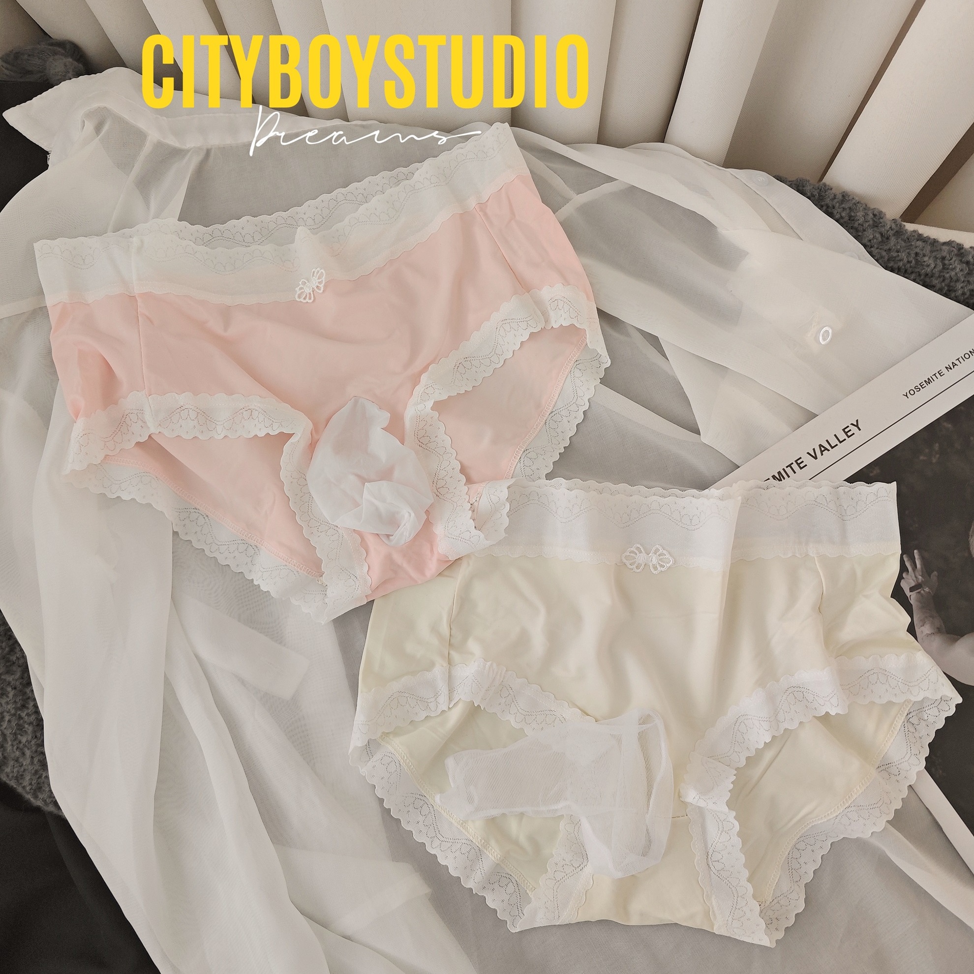 男士中腰无痕亲肤性感带jj套内裤紧身蕾丝边可爱风伪娘日常三角裤