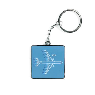 珠海飞行商店波音正品钥匙扣Boeing 777 Motion Keychain