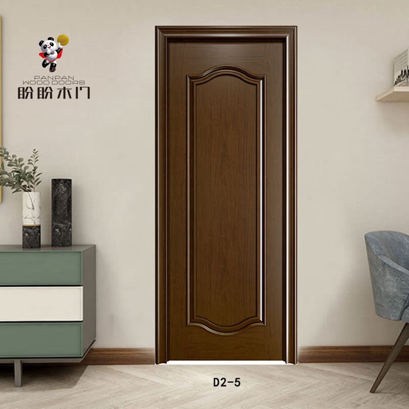盼盼木门实木复合烤漆平开套装卧室内厨房门厕所卫生间推拉门d1-2