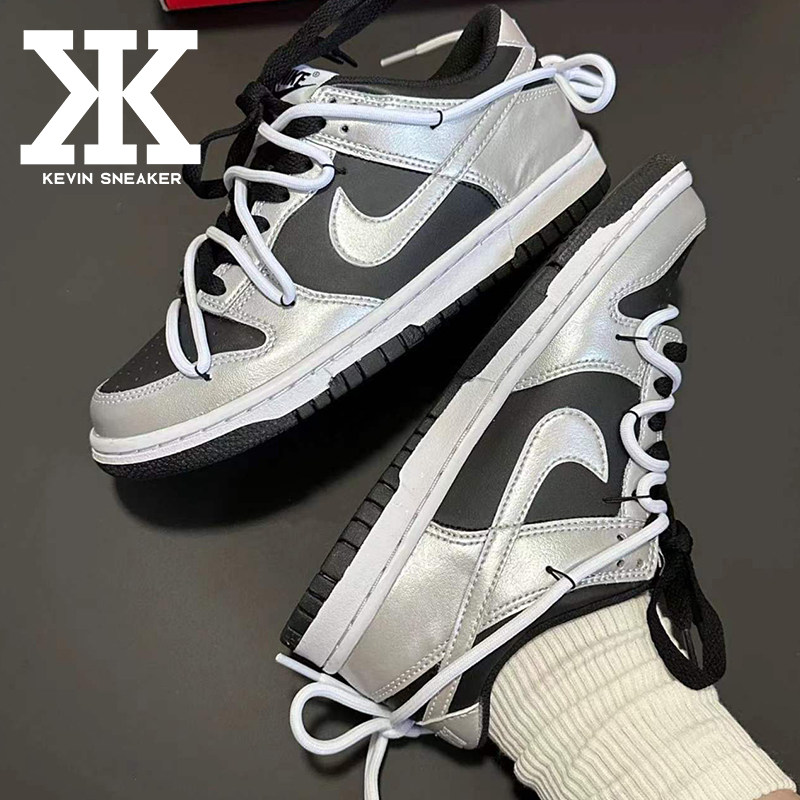 Nike耐克银武士系带男女低帮板鞋