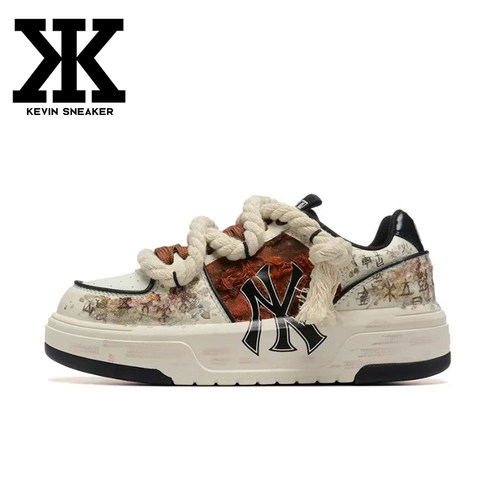 MLB涂鸦男女同款板鞋低帮