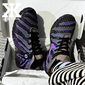 球鞋定制Nike耐克Ja 3安魂曲时尚潮流简约百搭涂鸦艺术低帮篮球鞋