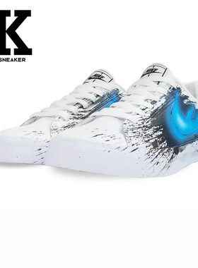 Nike耐克泼墨毒液系带男女低帮板