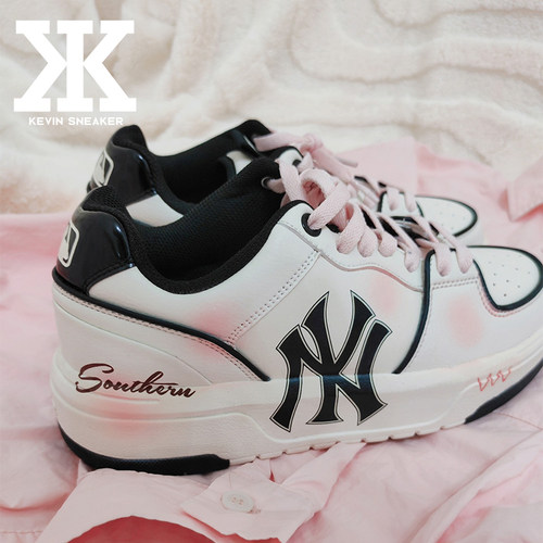 MLB系带男女同款板鞋低帮