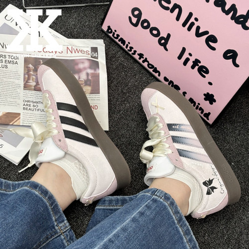 adidas男女同款板鞋低帮