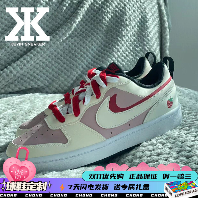 Nike耐克涂鸦艺术系带女低帮板鞋