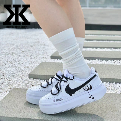 Nike耐克简约系带女低帮板鞋