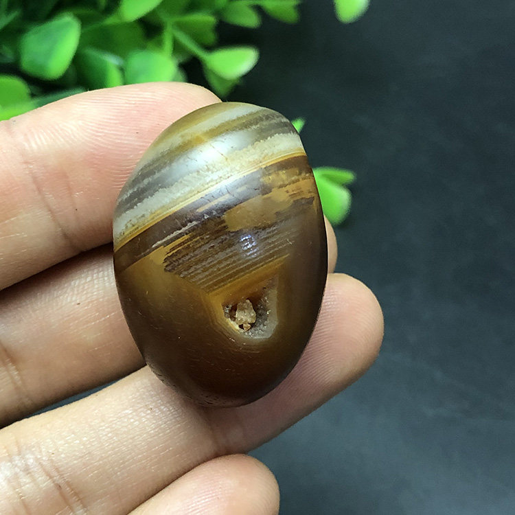 马达加斯加花纹籽料冰彩玛瑙天然马料象形原石石头手把件收藏1999