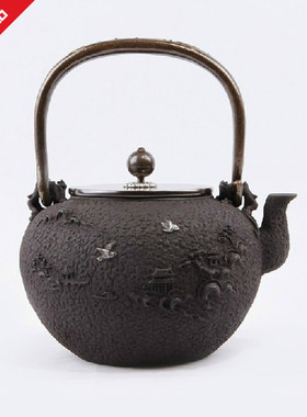 特价包邮！保证正品台湾衡连波千鸟 铁壶 老铁壶 台湾铁壶烧水壶